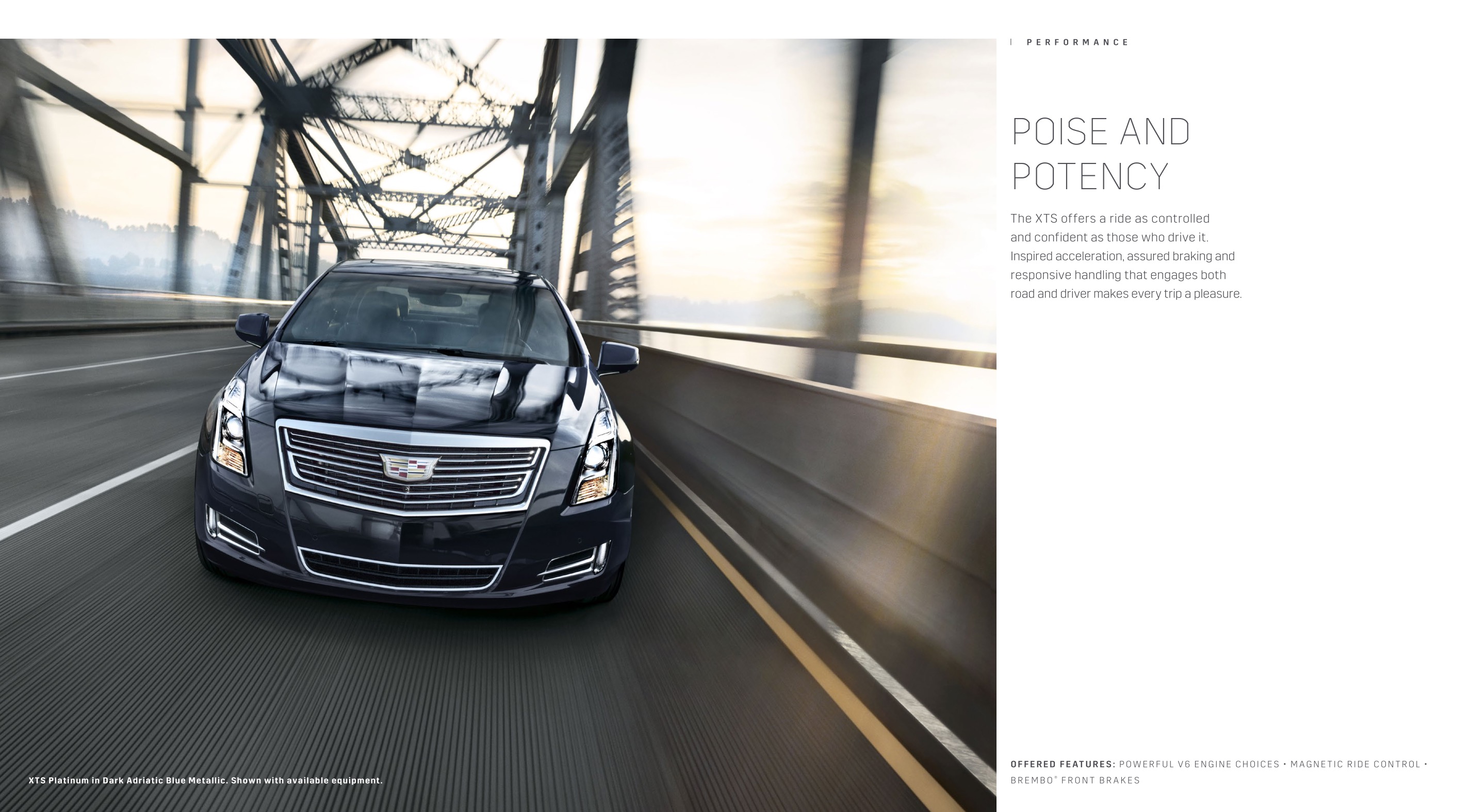 2017 Cadillac XTS Brochure Page 2
